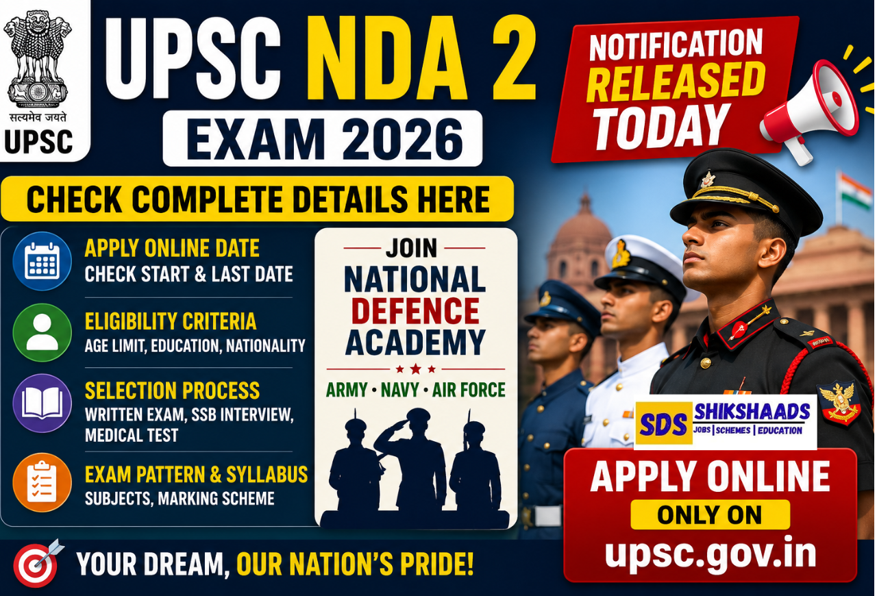 UPSC NDA 2 Exam 2026