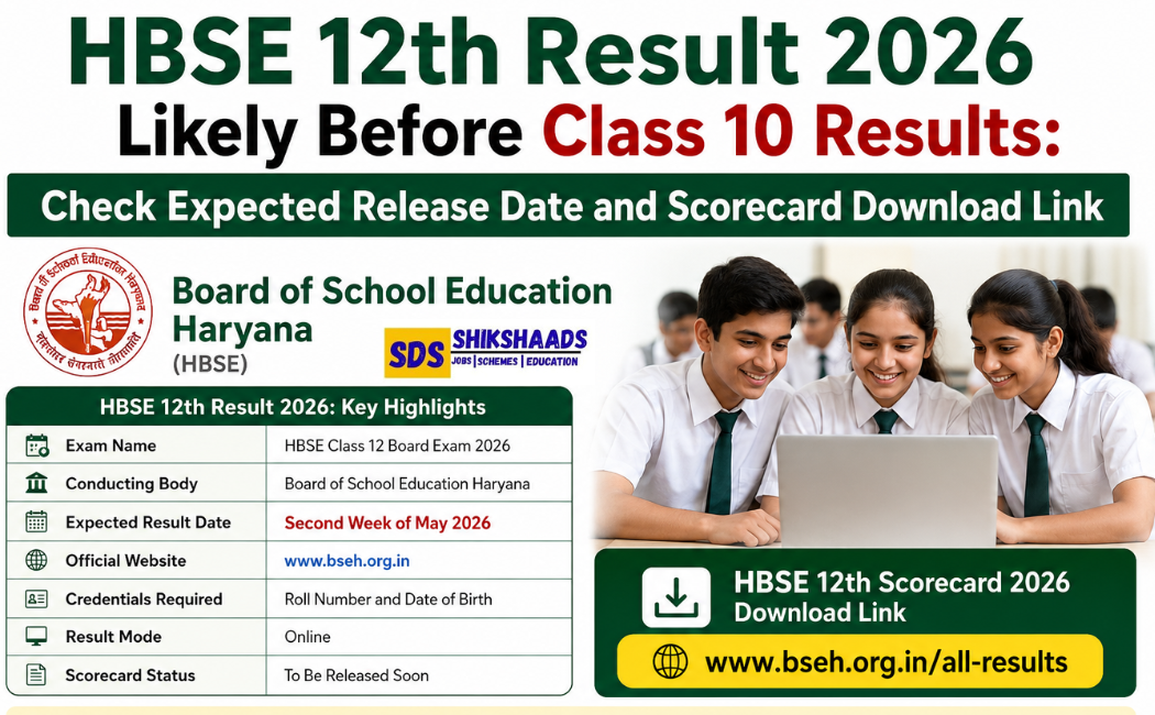 HBSE 12th Result 2026