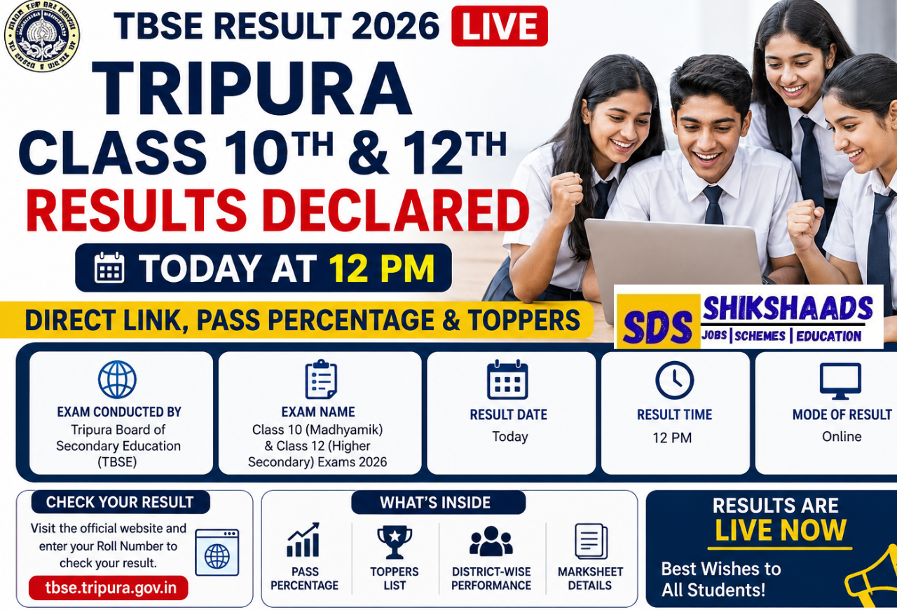 TBSE Result 2026 LIVE